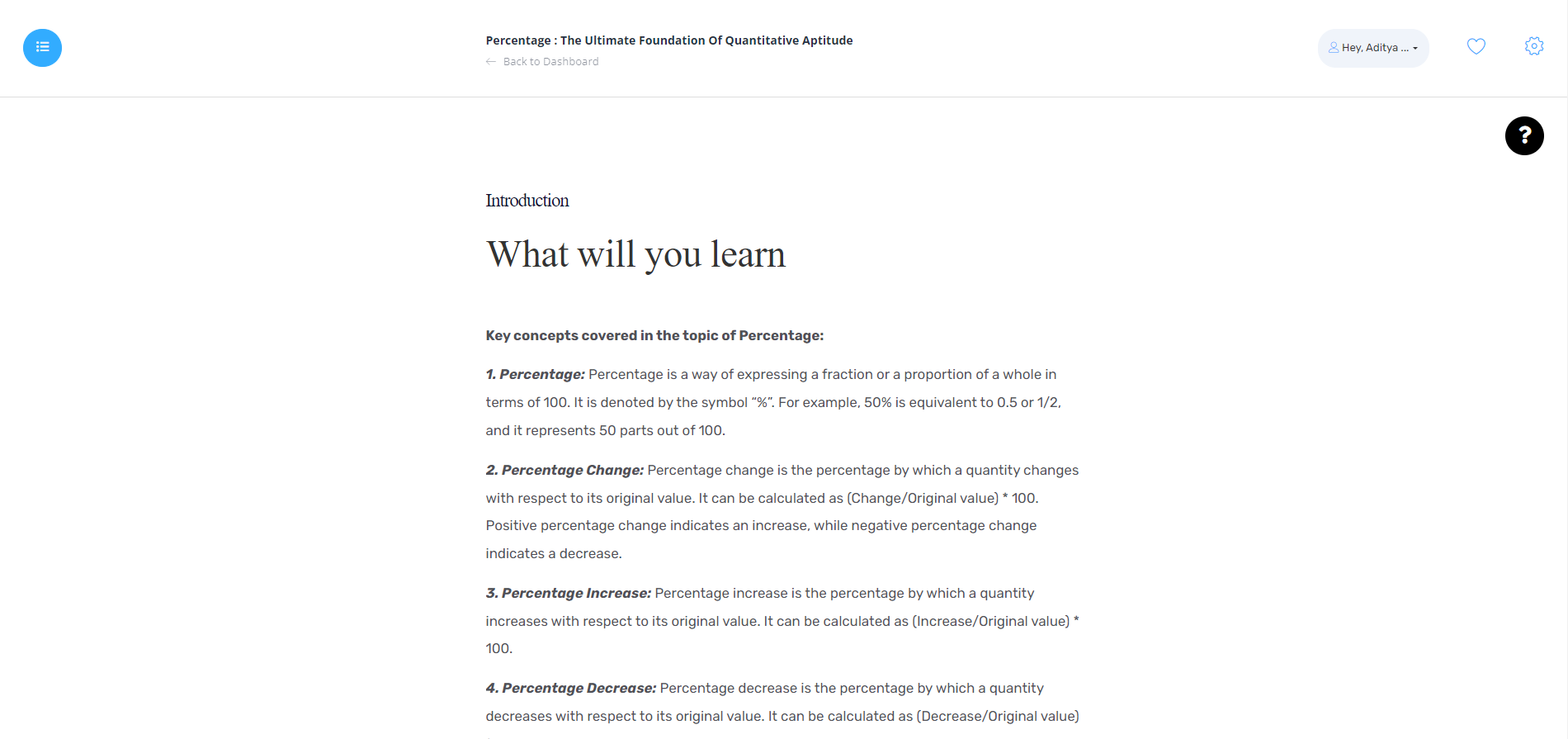 Curriculum Page